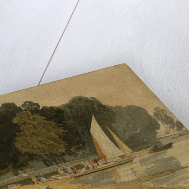 Cheyne Walk, London, c.1809-10 by John Sell Cotman