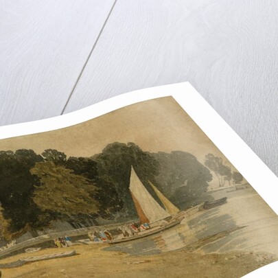 Cheyne Walk, London, c.1809-10 by John Sell Cotman