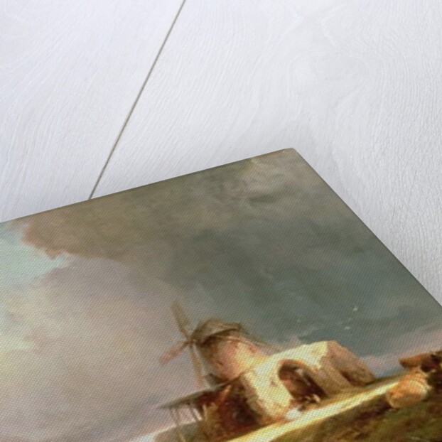 Remains of St. Benedict's Abbey on the Norfolk Marshes, 1847 by Henry Bright