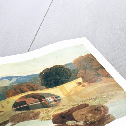 Greta Bridge, Yorkshire, 1810 by John Sell Cotman