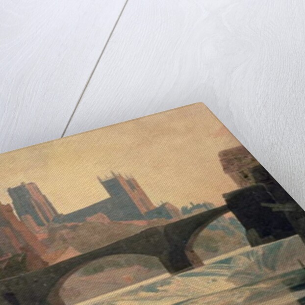 Durham Castle and Cathedral, c.1809-10 by John Sell Cotman