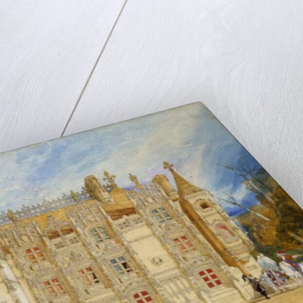 Abbatial House at the Abbey of St. Ouen at Rouen, 1826 by John Sell Cotman