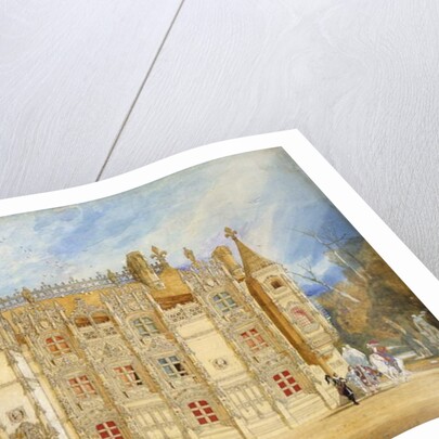 Abbatial House at the Abbey of St. Ouen at Rouen, 1826 by John Sell Cotman