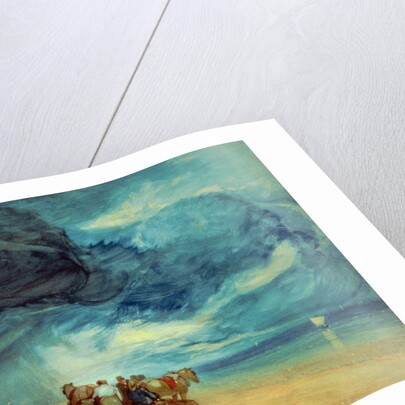 Storm on Yarmouth Beach, 1831 by John Sell Cotman