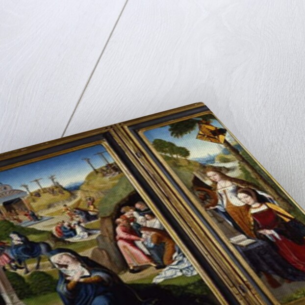 The Ashwellthorpe Triptych of the Seven Sorrows of Mary by Master of the Legend of the Magdalen