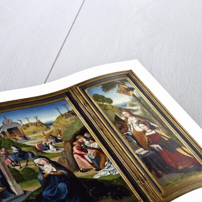 The Ashwellthorpe Triptych of the Seven Sorrows of Mary by Master of the Legend of the Magdalen