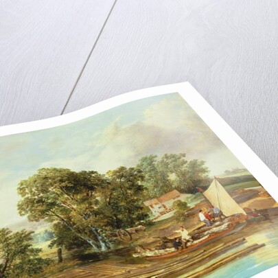 Taverham Paper Mill, Norfolk, 1839 by Alfred Priest