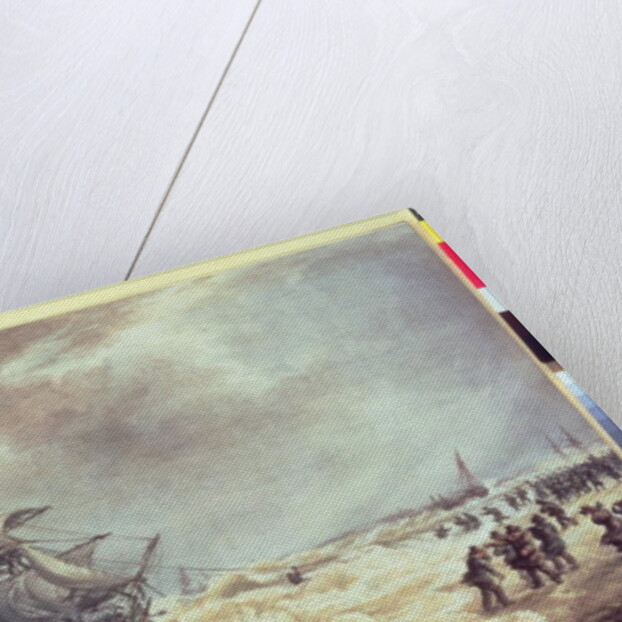 Rescue of a Crew at Gorleston by John Cantiloe Joy