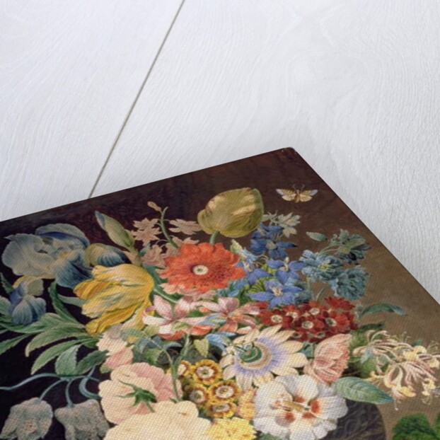 Flowers and Fruit, 1828 by Emma Sillett