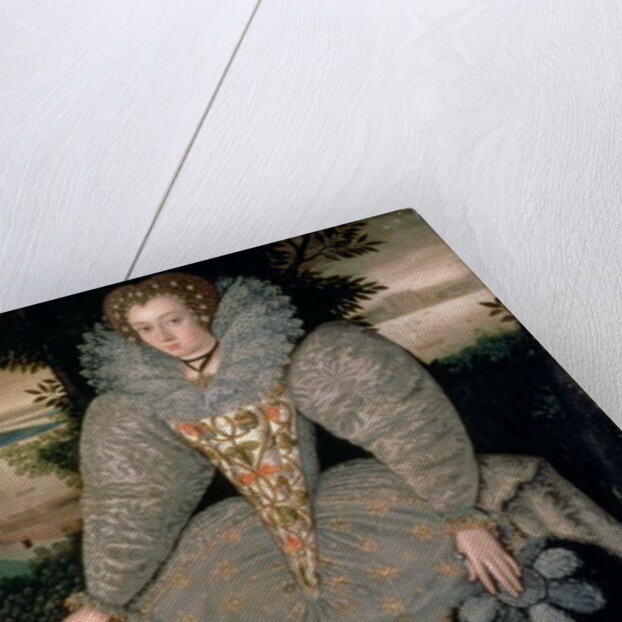 Portrait of Elizabeth Buxton c.1588-90 by Robert