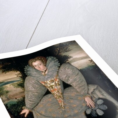 Portrait of Elizabeth Buxton c.1588-90 by Robert