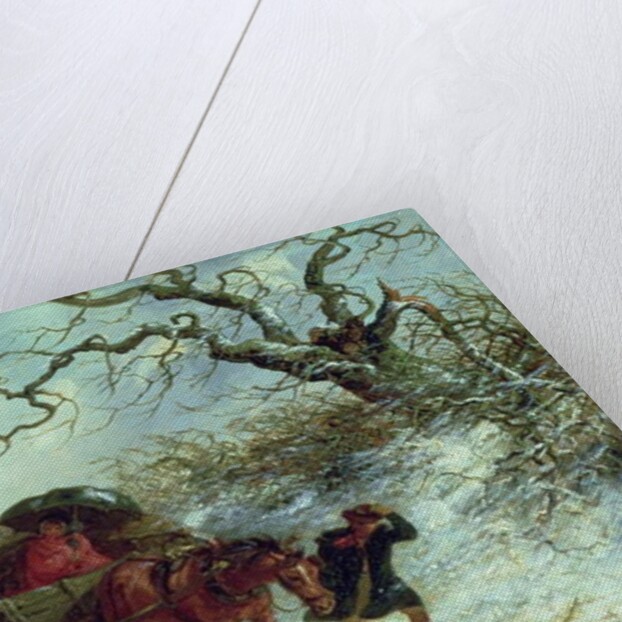 The Carriers Cart - Winter by Thomas Smythe