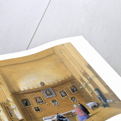 New College Hall, 1858 by Joseph Nash