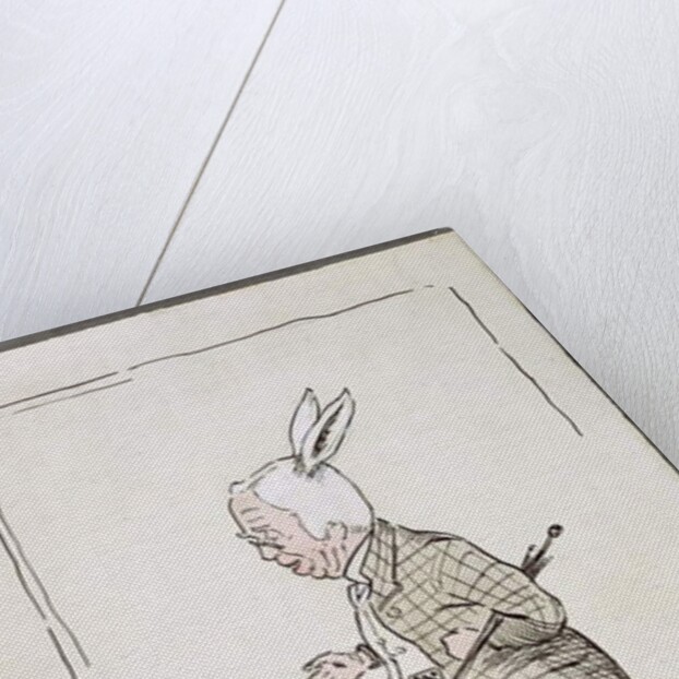 William Archibald Spooner as the White Rabbit by John Tenniel