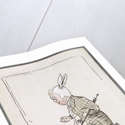William Archibald Spooner as the White Rabbit by John Tenniel