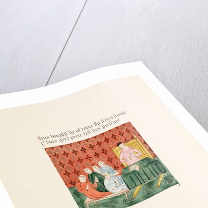 Ms. New Coll 380, f13r. The antiquities of the Cathedral Church of Saint Mary, Carlisle, drawn by Robert Carlile, 1795 by Robert Carlile