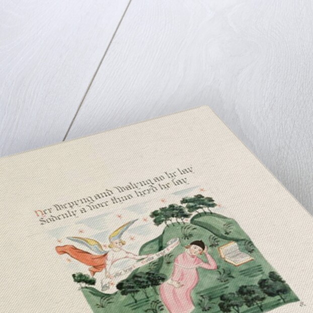 Ms. New Coll 380, f17r. The antiquities of the Cathedral Church of Saint Mary, Carlisle, drawn by Robert Carlile, 1795 by Robert Carlile