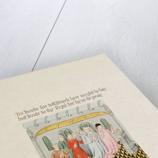 Ms. New Coll 380, f18r. The antiquities of the Cathedral Church of Saint Mary, Carlisle, drawn by Robert Carlile, 1795 by Robert Carlile