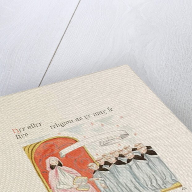 Ms. New Coll 380, f22r. The antiquities of the Cathedral Church of Saint Mary, Carlisle, drawn by Robert Carlile, 1795 by Robert Carlile