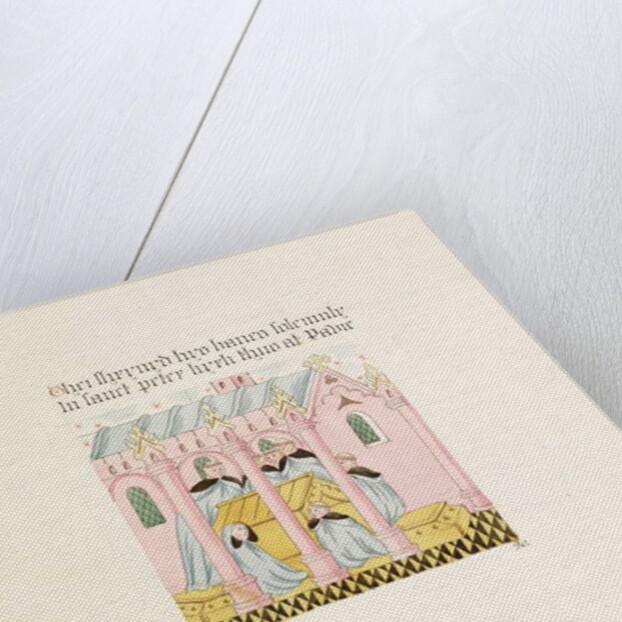 Ms. New Coll 380, f29r. The antiquities of the Cathedral Church of Saint Mary, Carlisle, drawn by Robert Carlile, 1795 by Robert Carlile