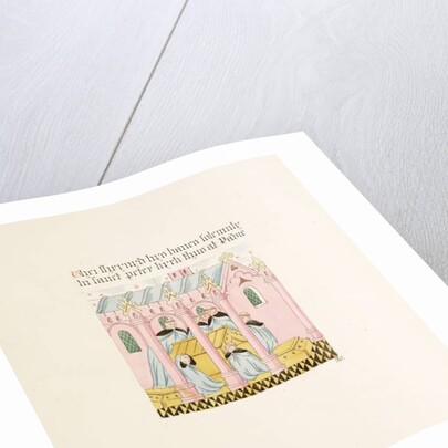 Ms. New Coll 380, f29r. The antiquities of the Cathedral Church of Saint Mary, Carlisle, drawn by Robert Carlile, 1795 by Robert Carlile