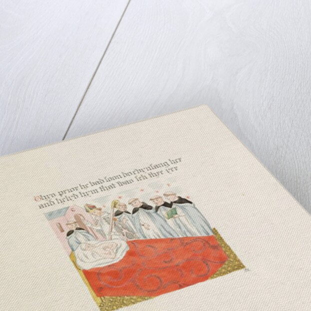 Ms. New Coll 380, f30r. The antiquities of the Cathedral Church of Saint Mary, Carlisle, drawn by Robert Carlile, 1795 by Robert Carlile