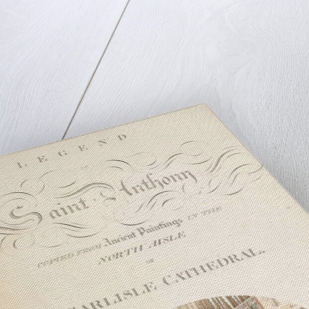 Ms. New Coll 380, f32r. The antiquities of the Cathedral Church of Saint Mary, Carlisle, drawn by Robert Carlile, 1795 by Robert Carlile