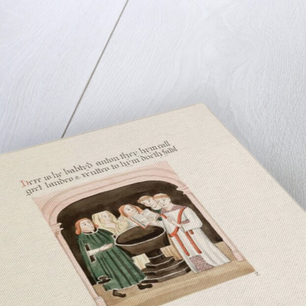 Ms. New Coll 380, f34r. The antiquities of the Cathedral Church of Saint Mary, Carlisle, drawn by Robert Carlile, 1795 by Robert Carlile