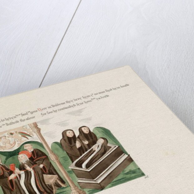 Ms. New Coll 380, f46r. The antiquities of the Cathedral Church of Saint Mary, Carlisle, drawn by Robert Carlile, 1795 by Robert Carlile