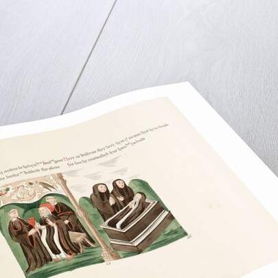 Ms. New Coll 380, f46r. The antiquities of the Cathedral Church of Saint Mary, Carlisle, drawn by Robert Carlile, 1795 by Robert Carlile