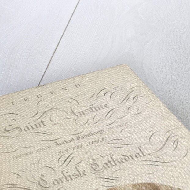 Ms. New Coll 380, f9r. The antiquities of the Cathedral Church of Saint Mary, Carlisle, drawn by Robert Carlile, 1795 by Robert Carlile