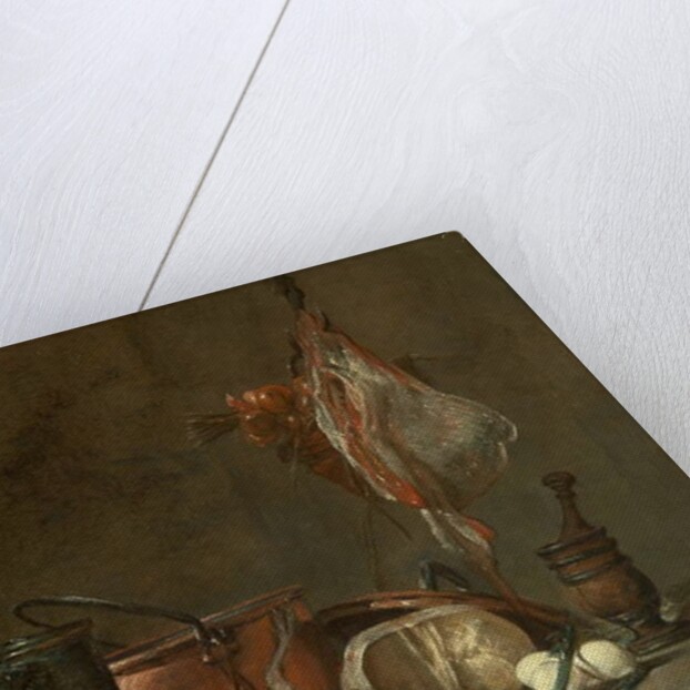 Still Life with Ray and Basket of Onions, 1731 by Jean-Baptiste Simeon Chardin