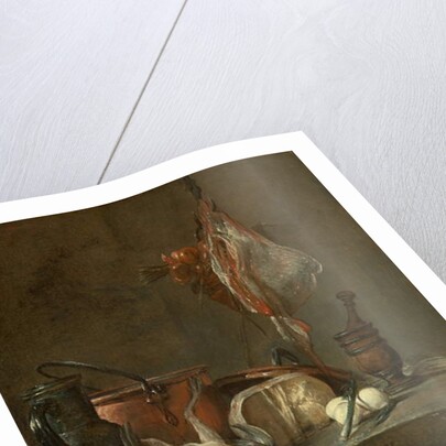 Still Life with Ray and Basket of Onions, 1731 by Jean-Baptiste Simeon Chardin