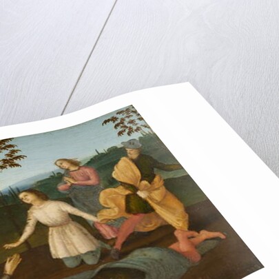 St. Jerome Saving Sylvanus and Punishing the Heretic Sabinianus, 1502-1503 by Raphael