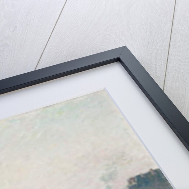 The Saint-Sever Bridge, Rouen: Mist, 1896 by Camille Pissarro