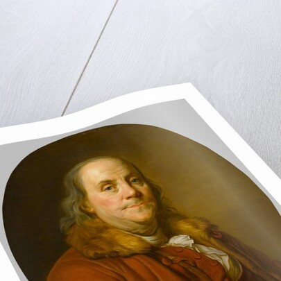 Benjamin Franklin, c.1779 by Joseph Siffred Duplessis