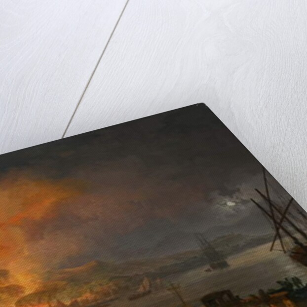 The Eruption of Mt. Vesuvius, 1777 by Pierre Jacques Volaire