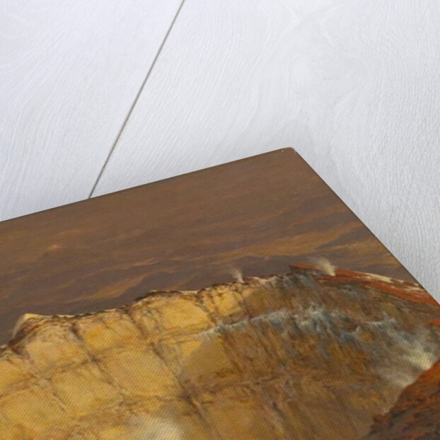 Crater of Popocatépetl, 1833 by Jean Baptiste Louis Gros