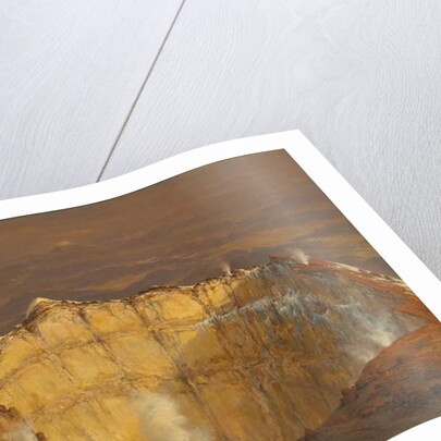 Crater of Popocatépetl, 1833 by Jean Baptiste Louis Gros