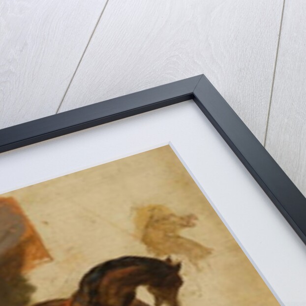 Race of the Riderless Horses, c.1820 by Emile Jean Horace Vernet