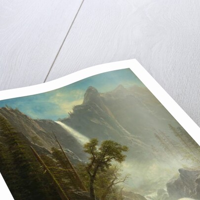 Bridal Veil Falls, Yosemite, c.1871-1873 by Albert Bierstadt