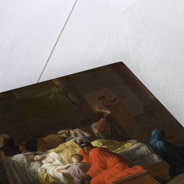 The Death of Alcestis, 1794 by Jean Francois Pierre Peyron