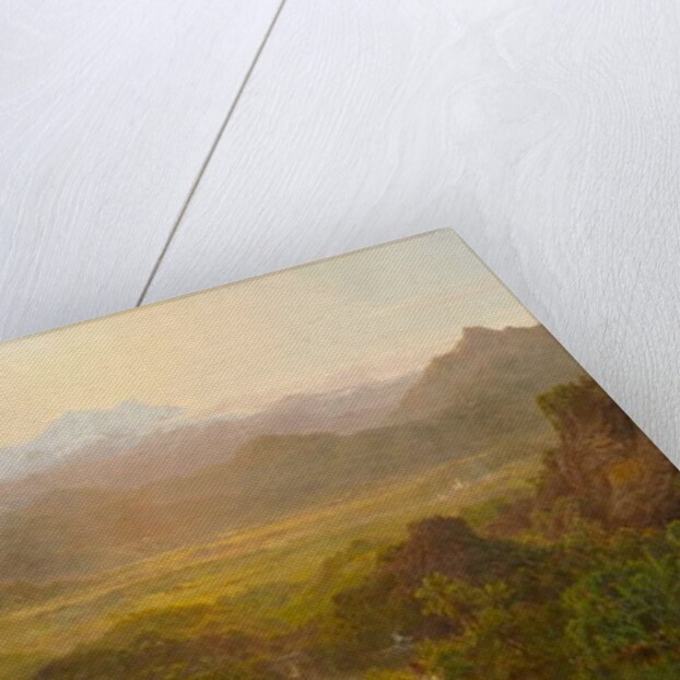 Landscape in Ecuador, 1859 by Louis Remy Mignot