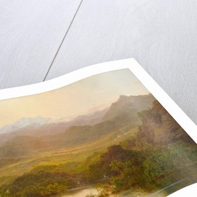 Landscape in Ecuador, 1859 by Louis Remy Mignot