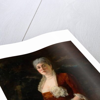 Mary E. Goddard, 1879 by Frank Duveneck