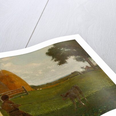 Weaning the Calf, 1875 by Winslow Homer