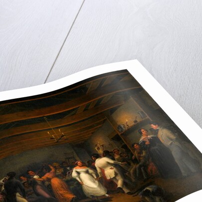 Kitchen Ball at White Sulphur Springs, Virginia, 1838 by Christian Friedrich Mayr