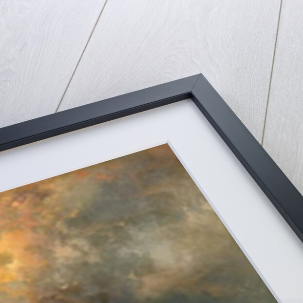 Fiercely the red sun descending/Burned his way along the heavens, 1875-1876 by Thomas Moran