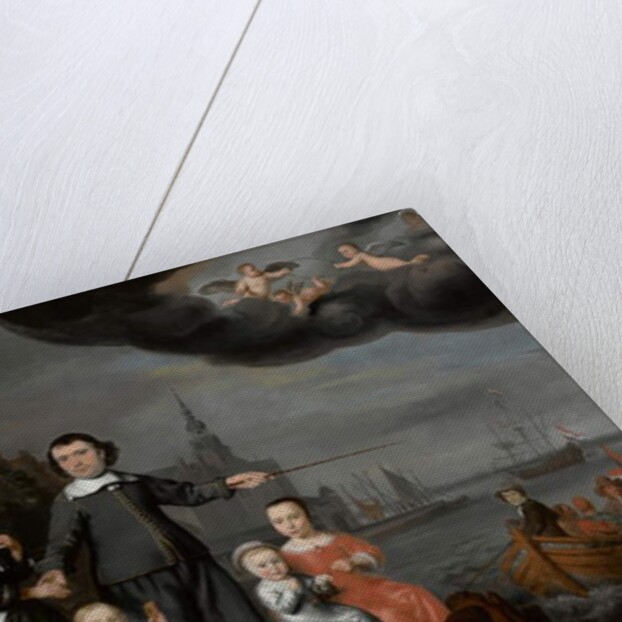 Captain Job Jansse Cuijter and His Family, 1659 by Nicolaes Maes