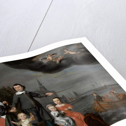 Captain Job Jansse Cuijter and His Family, 1659 by Nicolaes Maes